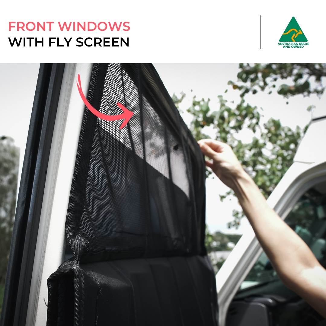 Toyota Troopy cab set window covers