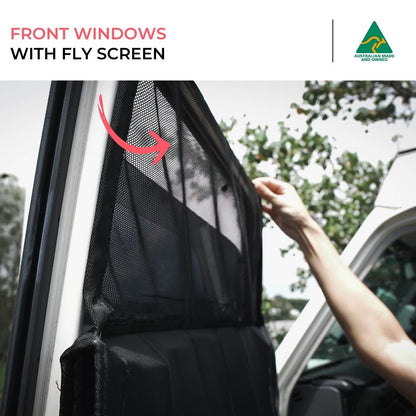 Toyota Troopy cab set window covers