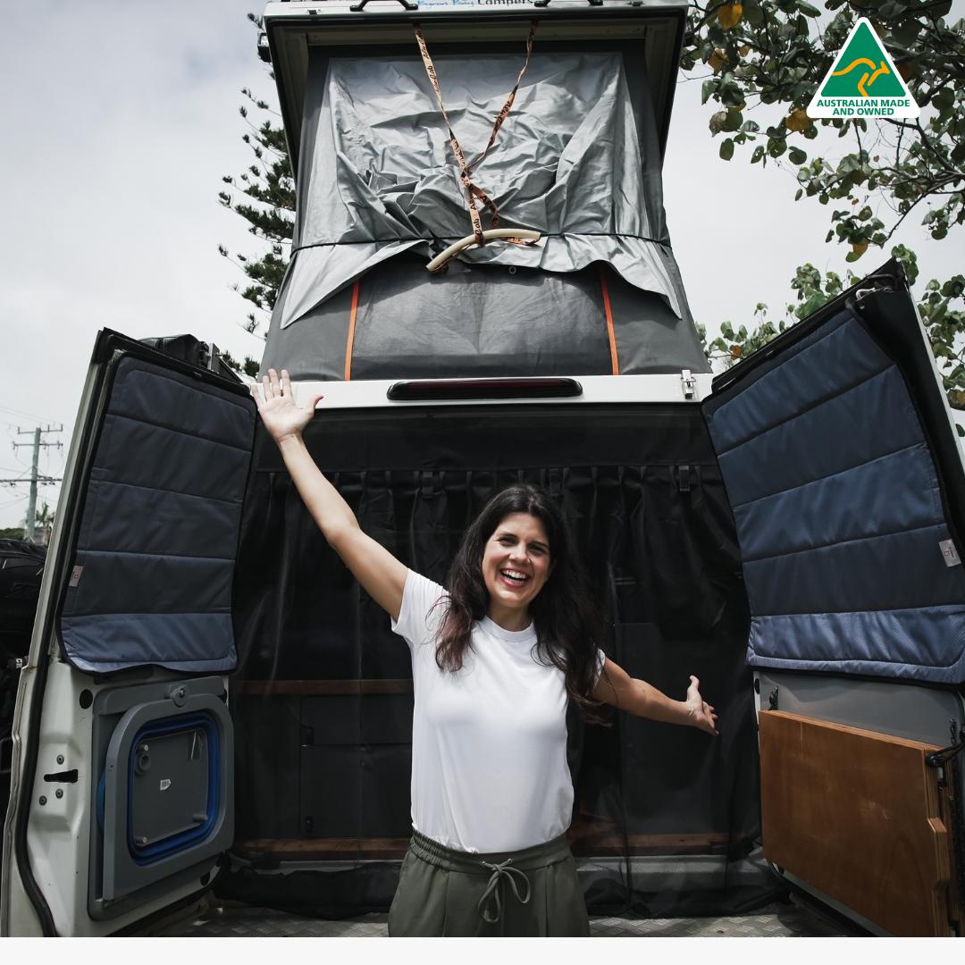 Toyota Troopy window covers seconds