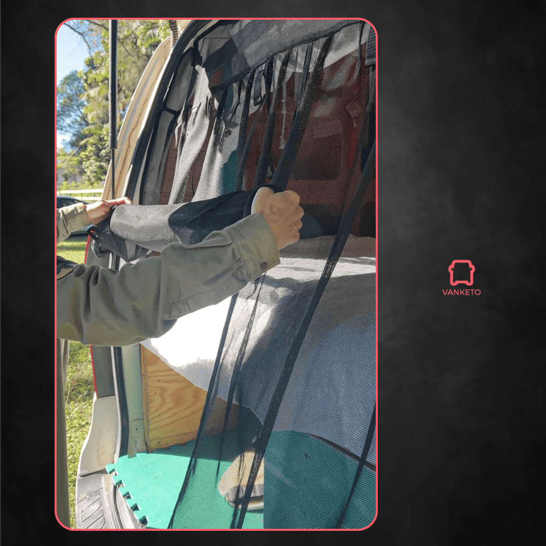 UNIVERSAL Magnetic Fly Screens for Vans
