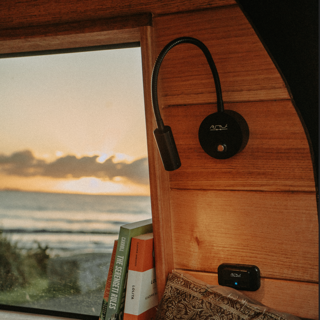 Reading Light In Vehicle Wall-Mounted Van Reading Light | Custom Van Fitouts