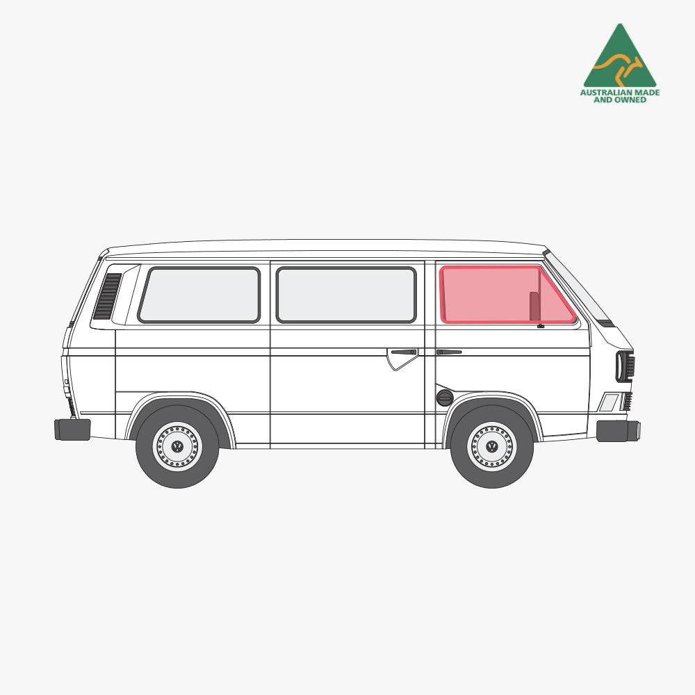 Kombi Rear Panels Window Covers