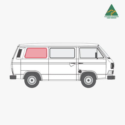 Kombi Rear Panels Window Covers
