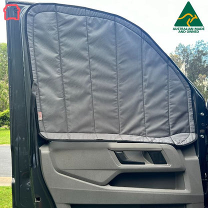 VW Buzz cab set window covers