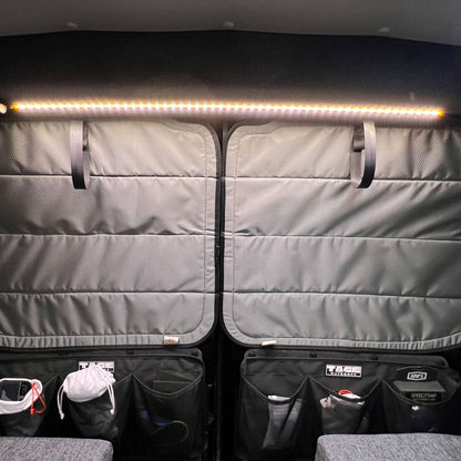 VW Transporter rear door window cover