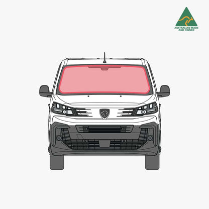 Peugeot Expert windshield window cover