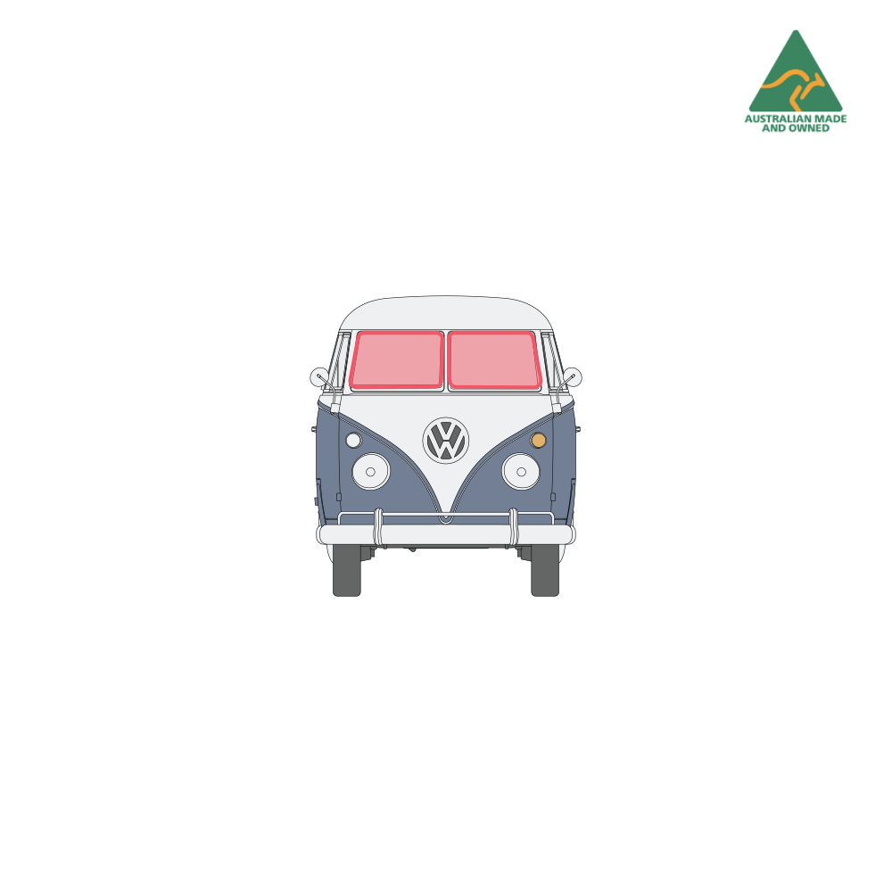 VW Kombi windshield window cover