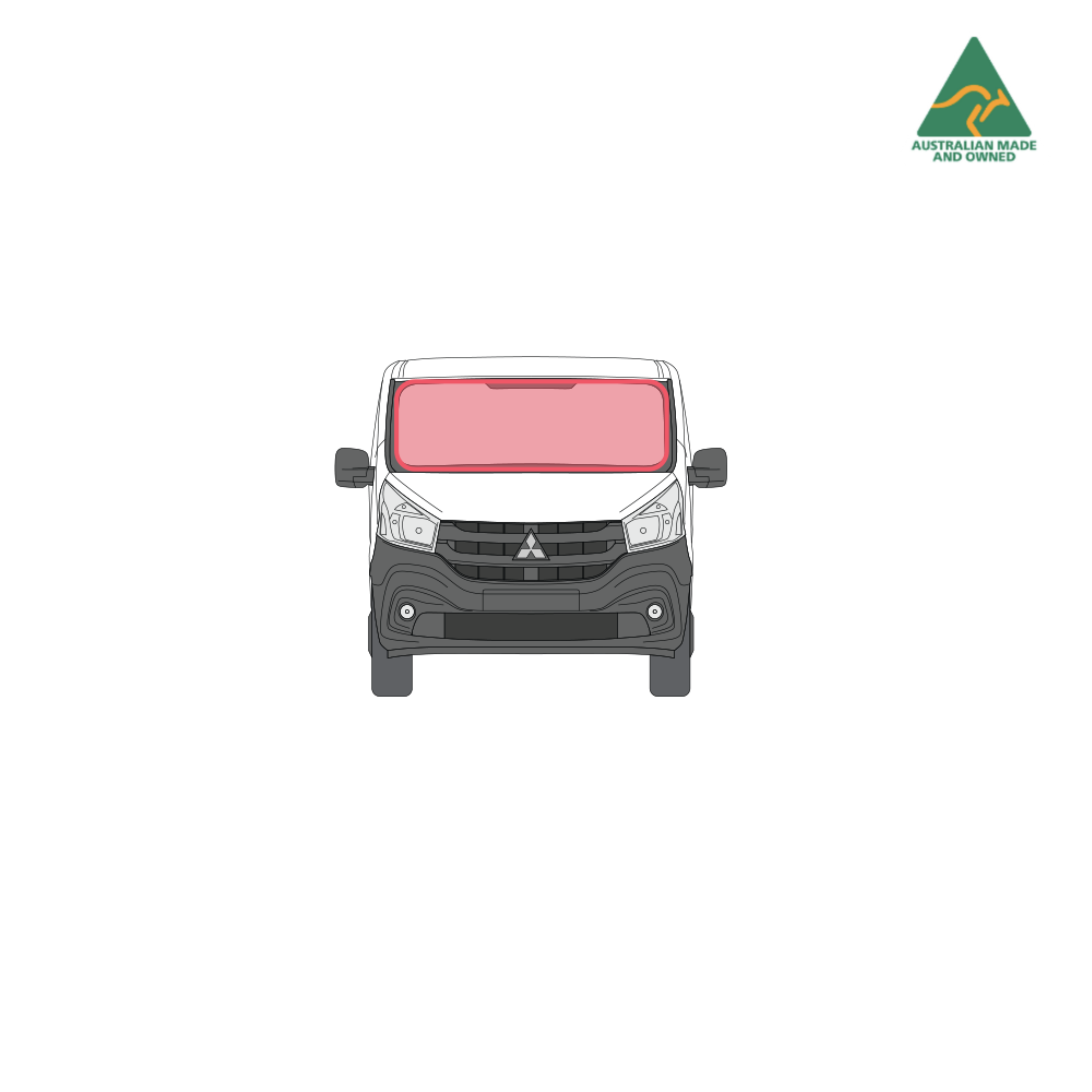 Mitsubishi Express windshield window cover