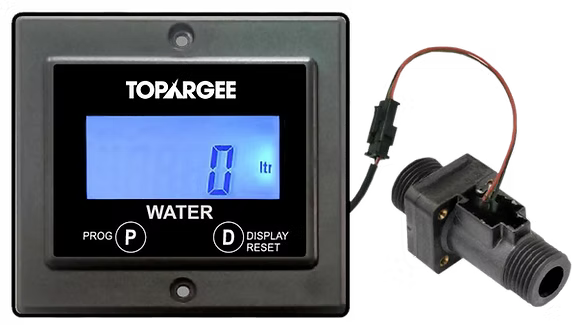 Topargee H2F-FM Flush Mount Water Tank Gauge