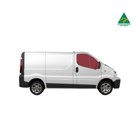 Front door window covers for Renault Trafic