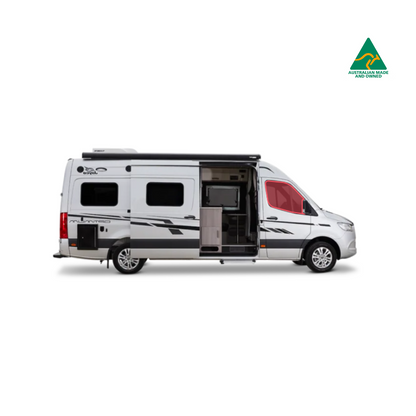 Jayco Optimum campervan front doors