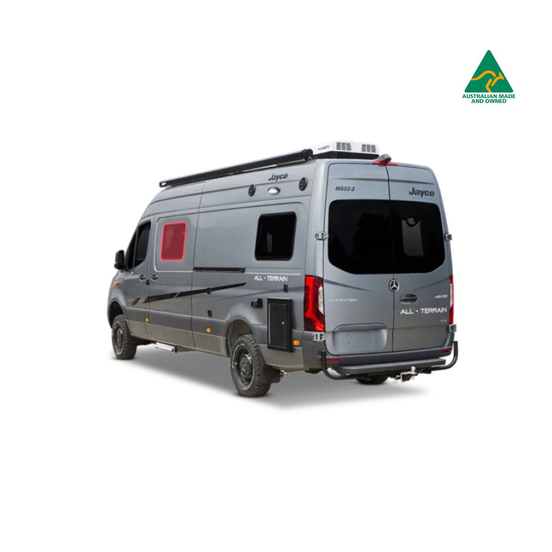 Jayco All-Terrain campervan cab window covers