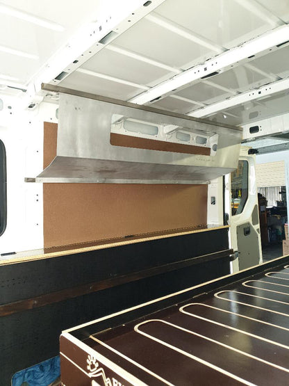 Slimline Overhead Aluminium Cupboard for Campervans