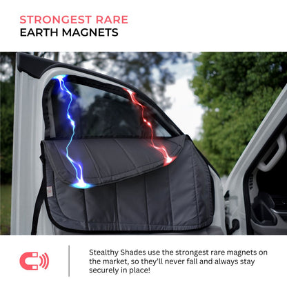 Toyota Hiace Slider Door Window Cover (Passenger)